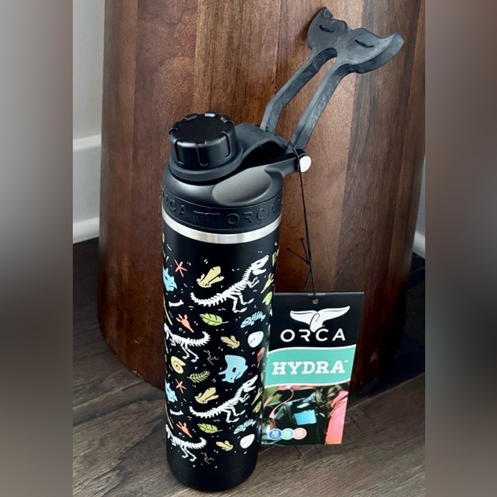ORCA Stainless Steel Dinosaur Dig HYDRA tumbler,hot/cold,vacumn seal thermos